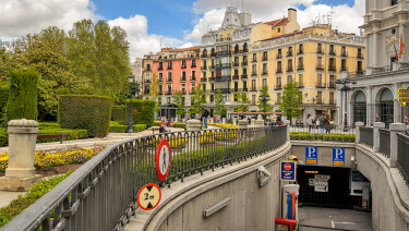 ¿Cuánto cuesta un parking mensual en Madrid centro?